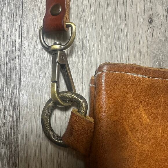 Brown Leather Crossbody Bag - Picture 3 of 8
